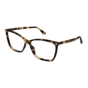 NWT GUCCI GG0025o 016 Havana Havana Eyeglasses